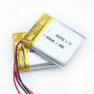 Batería recargable del polímero de litio de Lipo 3.7v 450mah del Smart Watch 602530