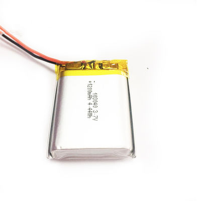 Ningunos dispositivos del escape 103040 1200mAh 3,7 V Li Polymer Battery For Digital