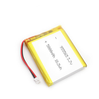 955565 pilas de batería médicas del polímero de litio de la batería de litio del teléfono móvil 3.7v 5000mah