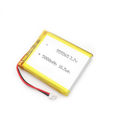 955565 pilas de batería médicas del polímero de litio de la batería de litio del teléfono móvil 3.7v 5000mah
