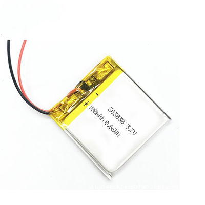 ROHS 180mah 303030 descarga de 3,7 V Li Polymer Battery Low Self con el PCM