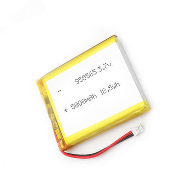 Li Polymer Battery recargable modificado para requisitos particulares 955565 5000mah