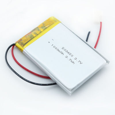 Litio Ion Polymer Battery de los CB kc 503450 1050mAh 1000mAh 053450 con el PWB