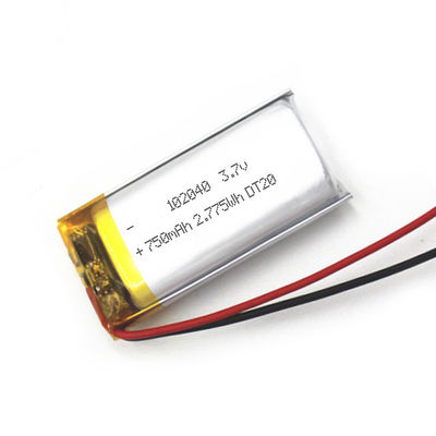 102040 Li Polymer Battery recargable