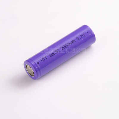 0.2C Li Ion Battery recargable 3,7 veces cilíndricas de V 2000mah 7,4 Wh 300