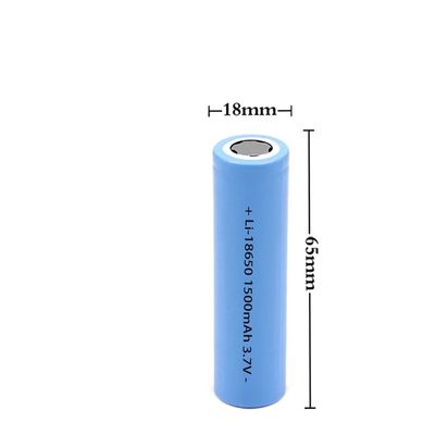 RoHs azul 2ah 3C 4.2V Li Ion Battery For Toys cilíndrico