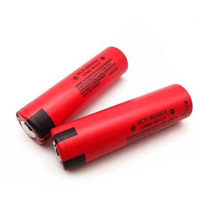 Batería recargable roja 2400Mah 3.7V MSDS de Nmc de la lámpara 18650