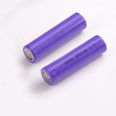 Batería recargable 1s1p de 7.4WH 47g 3,7 V 18650 púrpuras