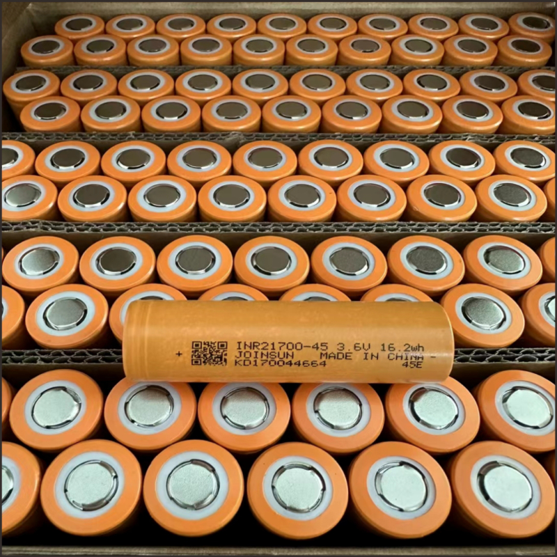 Batería de litio 21700, 3.7V, capacidad 5000mAh, forma redonda, linterna de luz potente, batería de alimentación para herramientas eléctricas