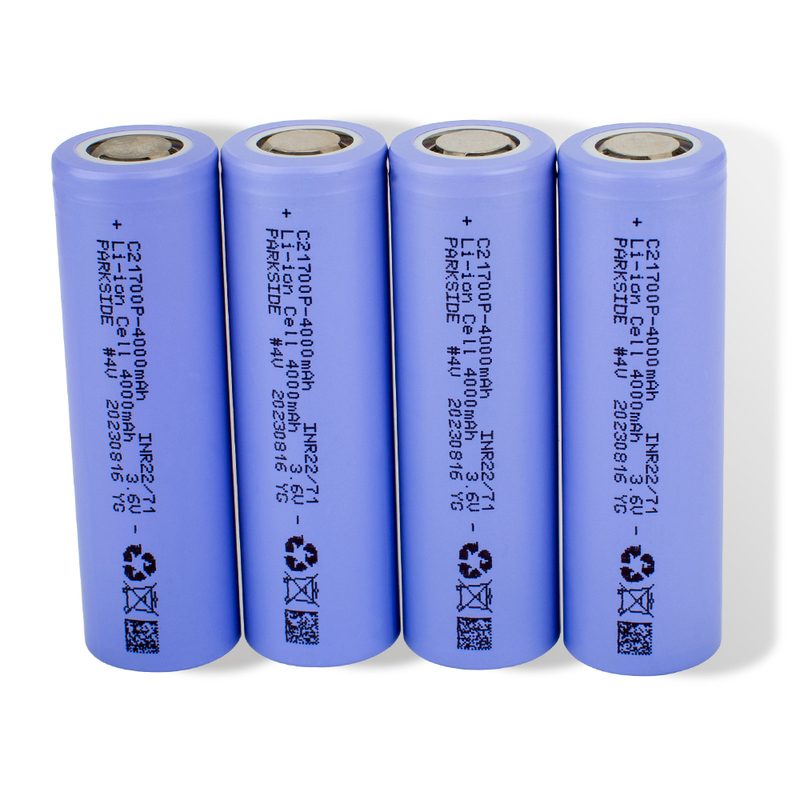 Batería de litio 21700, 3.7V, capacidad 5000mAh, apariencia redonda, linterna, llave inglesa eléctrica portátil, amoladora angular eléctrica, batería de alimentación para herramientas eléctricas